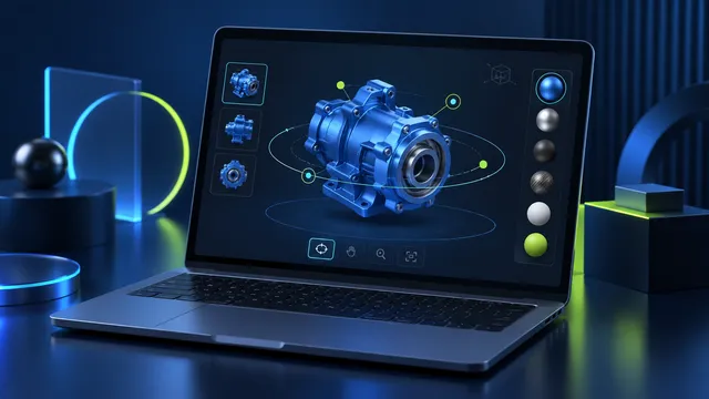 浏览器在线 3D 模型查看器宣传图