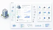 AI 企业画像系统的结构化企业分析报告界面